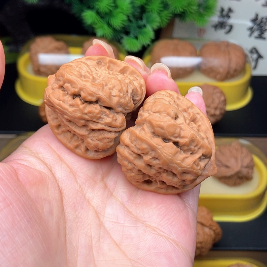 吊坠文玩核桃40三角蛙