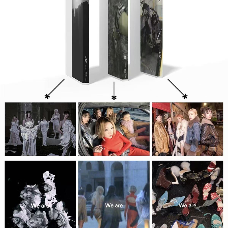 I-DLE 女娃-迷你8辑回归专辑 旧专 雨琦solo 特典 随机卡 周边