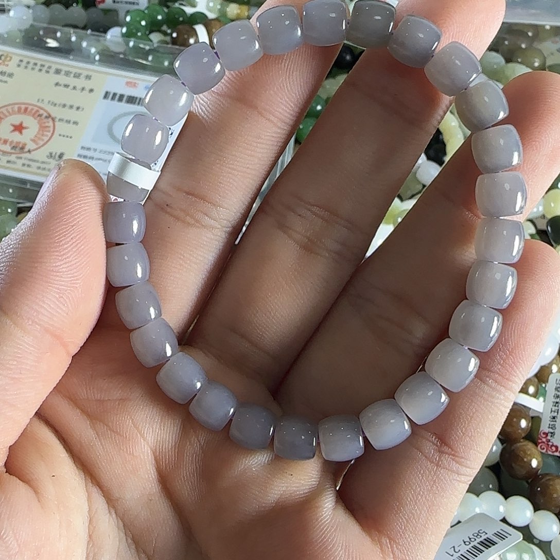 和田玉手链未镶嵌82