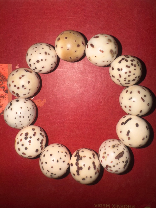 千眼菩提自制手串，直径20*12颗