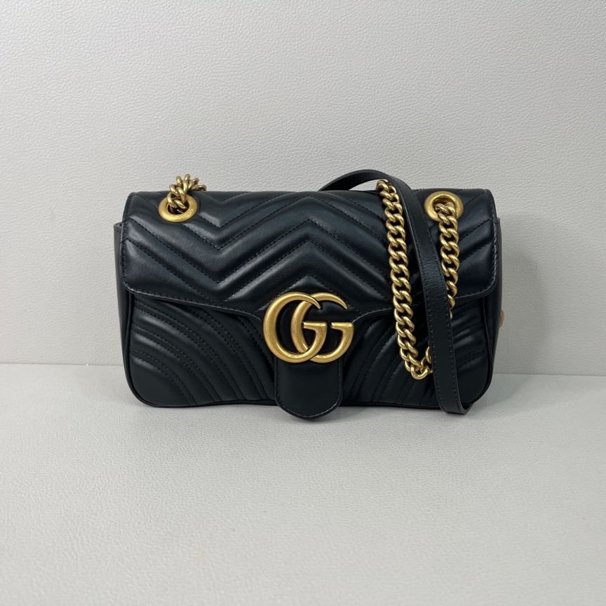 95新 GUCCI/古驰  Gucci古驰马蒙26单肩斜挎包5972