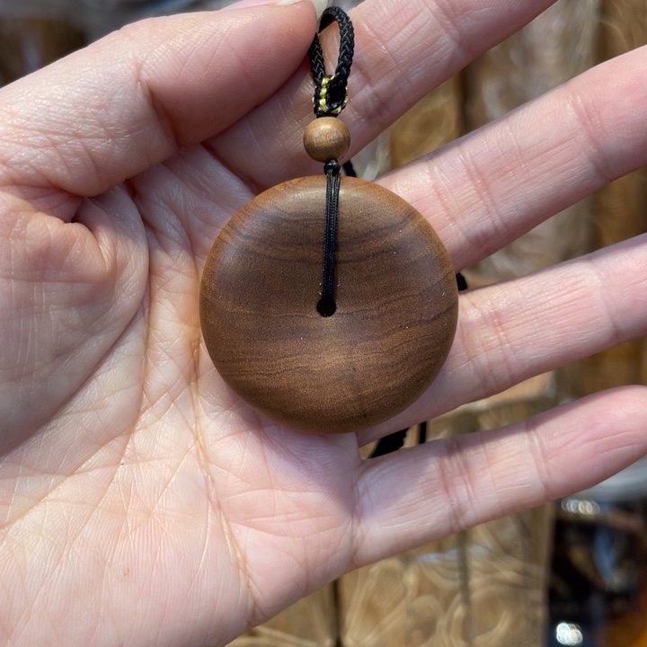 檀香木其他老山檀香焦糖平安扣