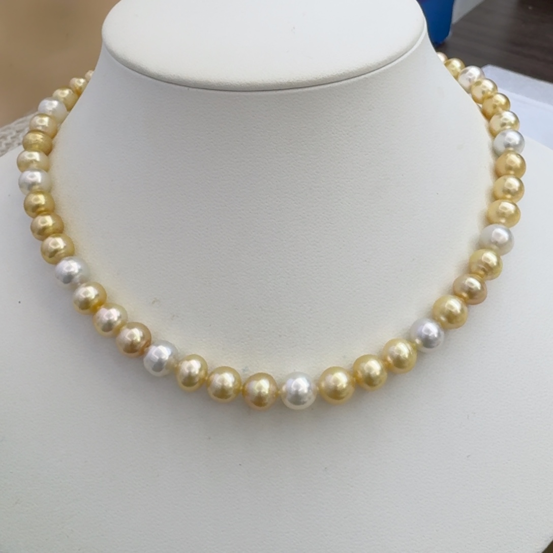 海水珍珠未镶嵌颈饰