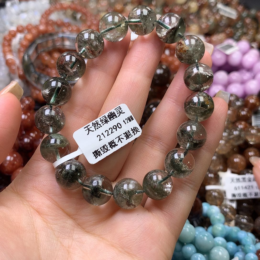 水晶手链未镶嵌，