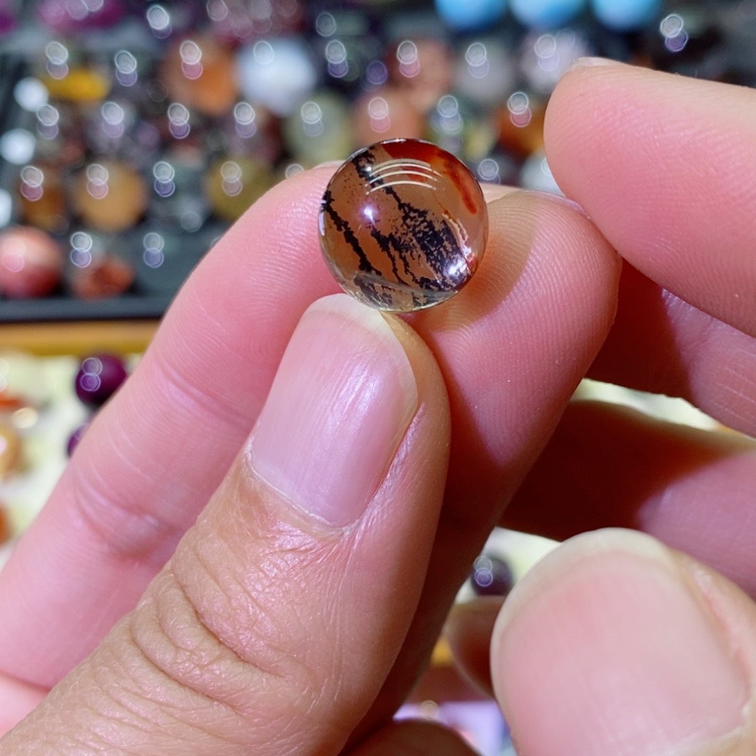 水晶单珠，未镶嵌