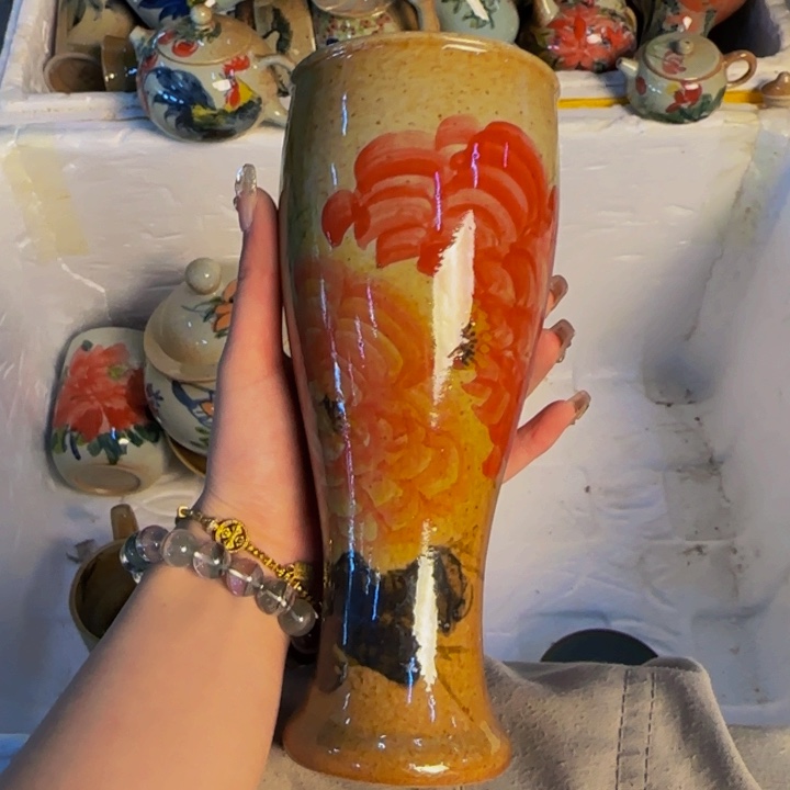 瓷片景德镇陶瓷手工手绘