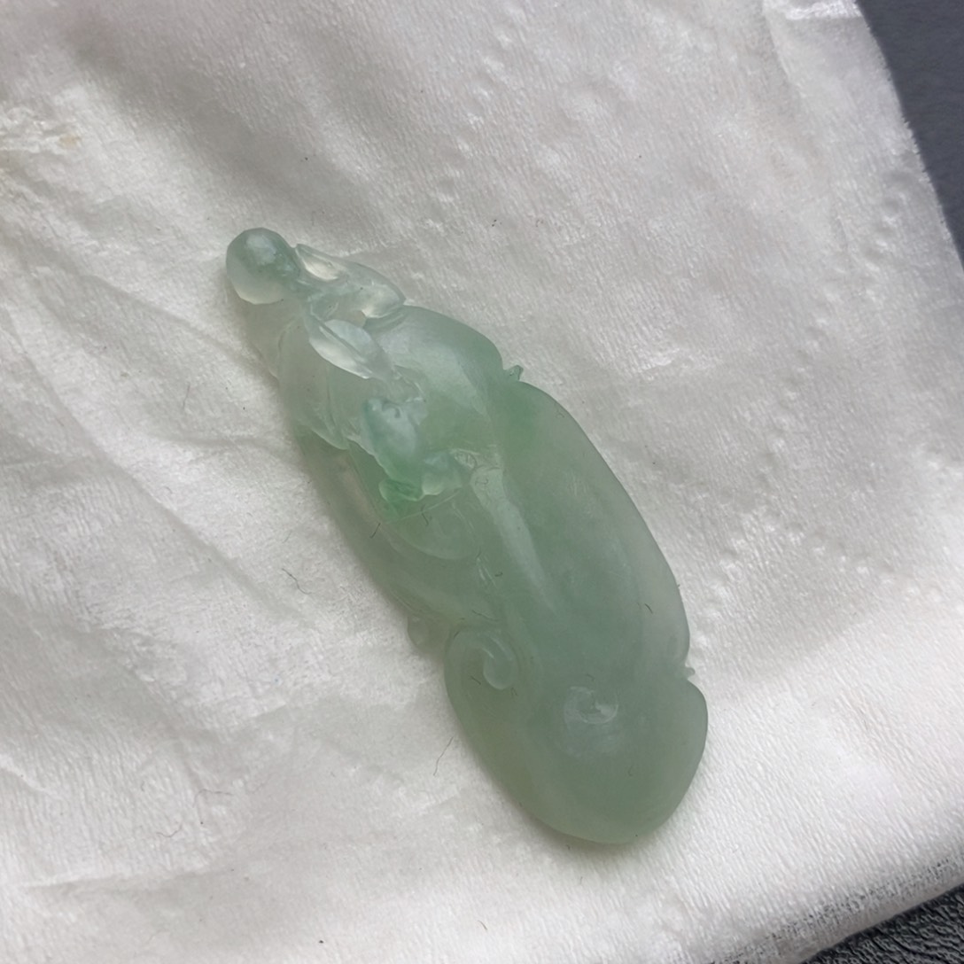 定制翡翠未镶嵌毛货无鉴赏期