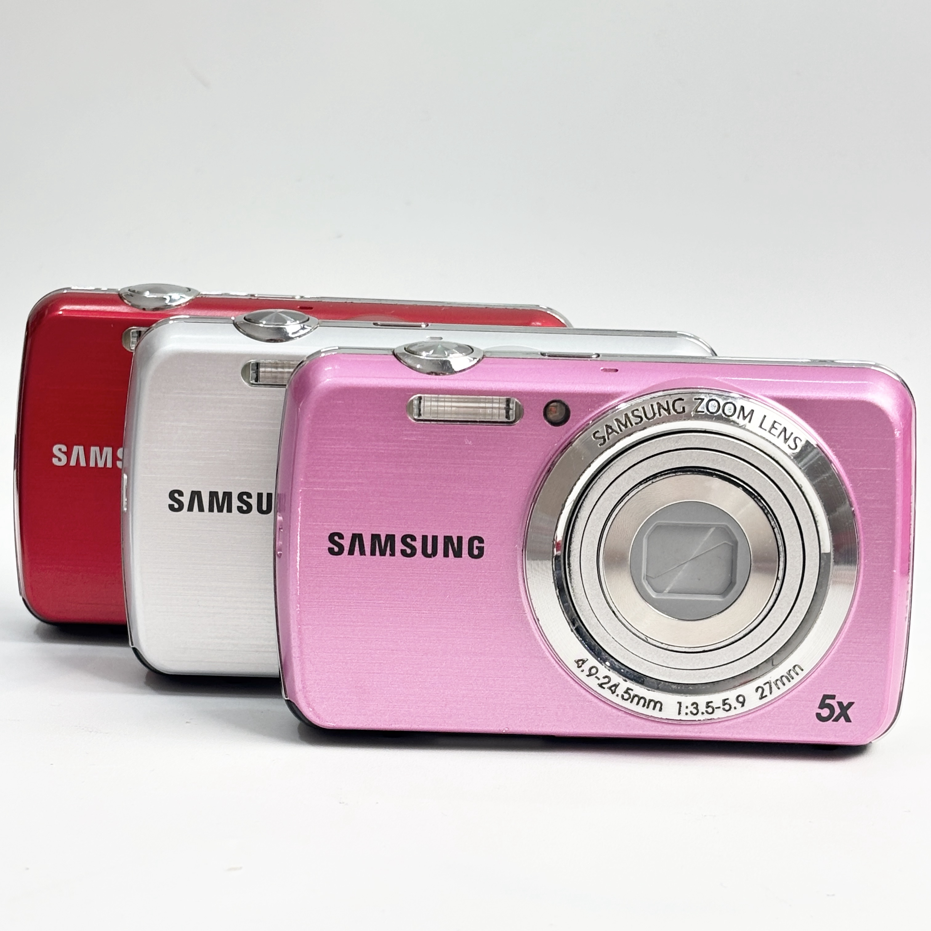 95新 Samsung/三星 pl20自带美颜1420万像素5倍变焦复古ccd