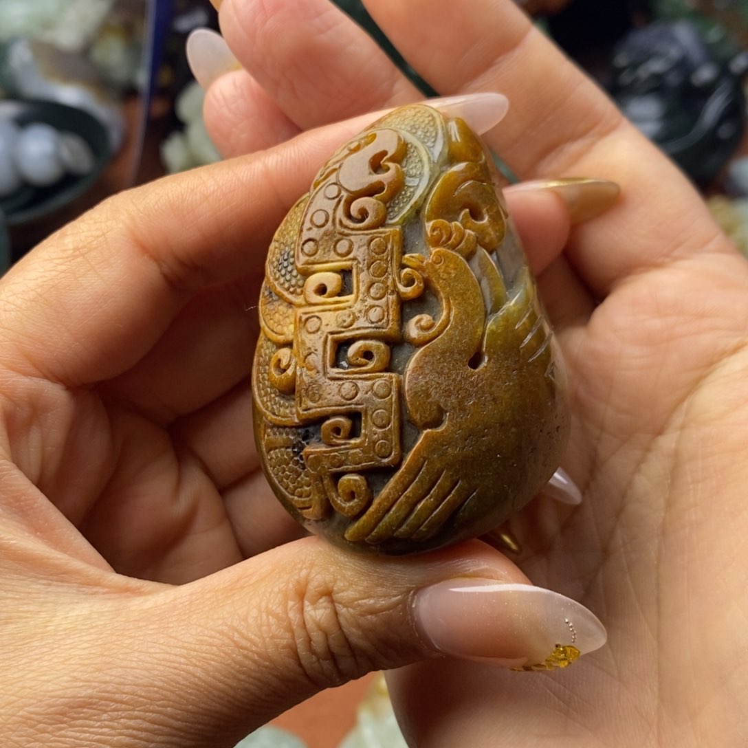 和田玉挂件未镶嵌