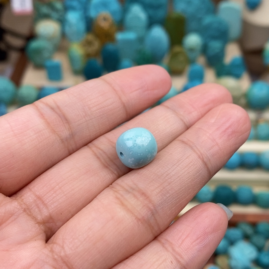 绿松石珠宝奇石未镶嵌9.5