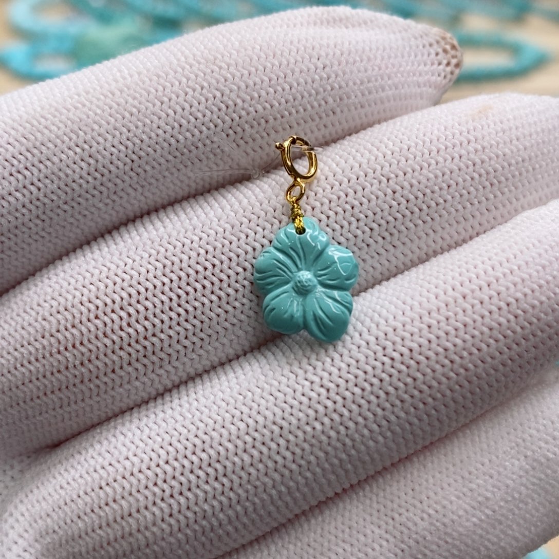 未镶嵌绿松石珠宝奇石