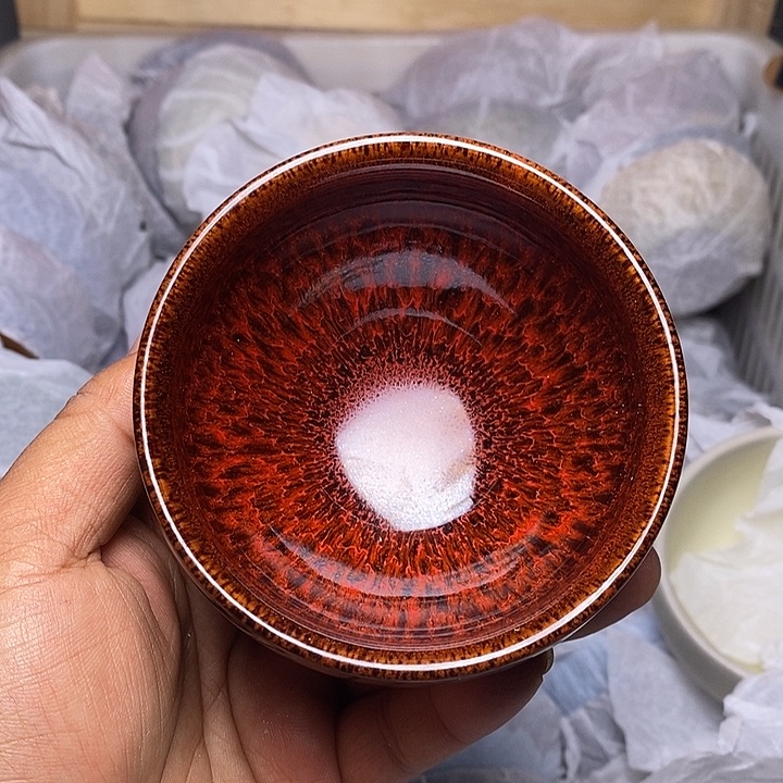 茶盏建盏喝茶主人杯茶杯