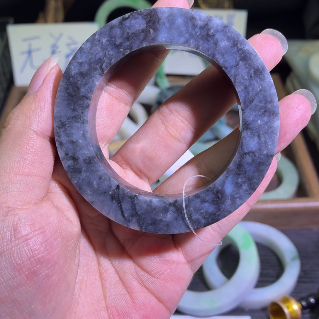 定制翡翠未镶嵌缅甸翡翠A货手镯毛胚定制