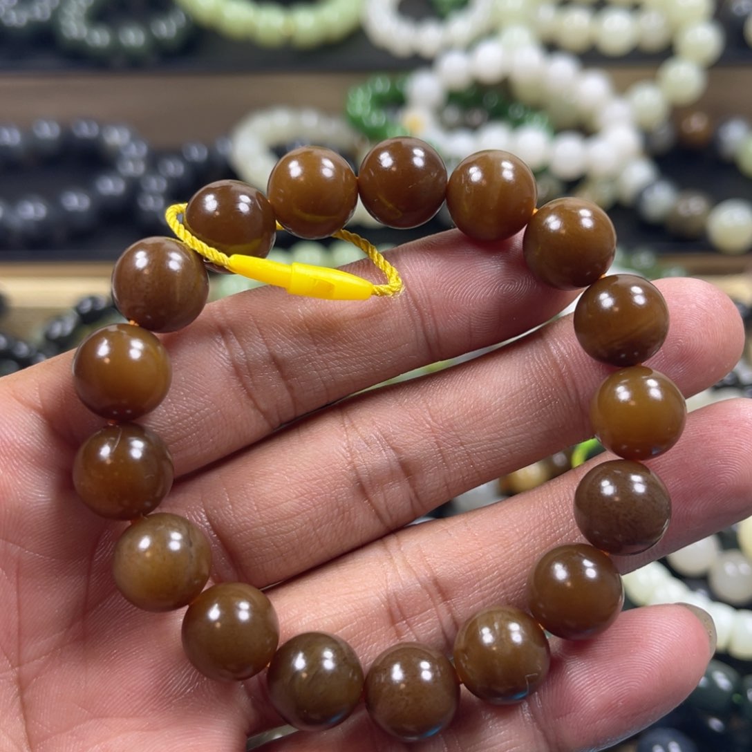 和田玉手串未镶嵌