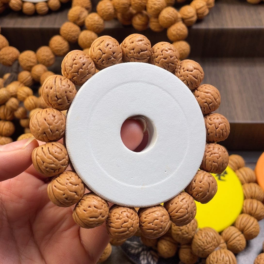 桃核手串照*野生金丹16