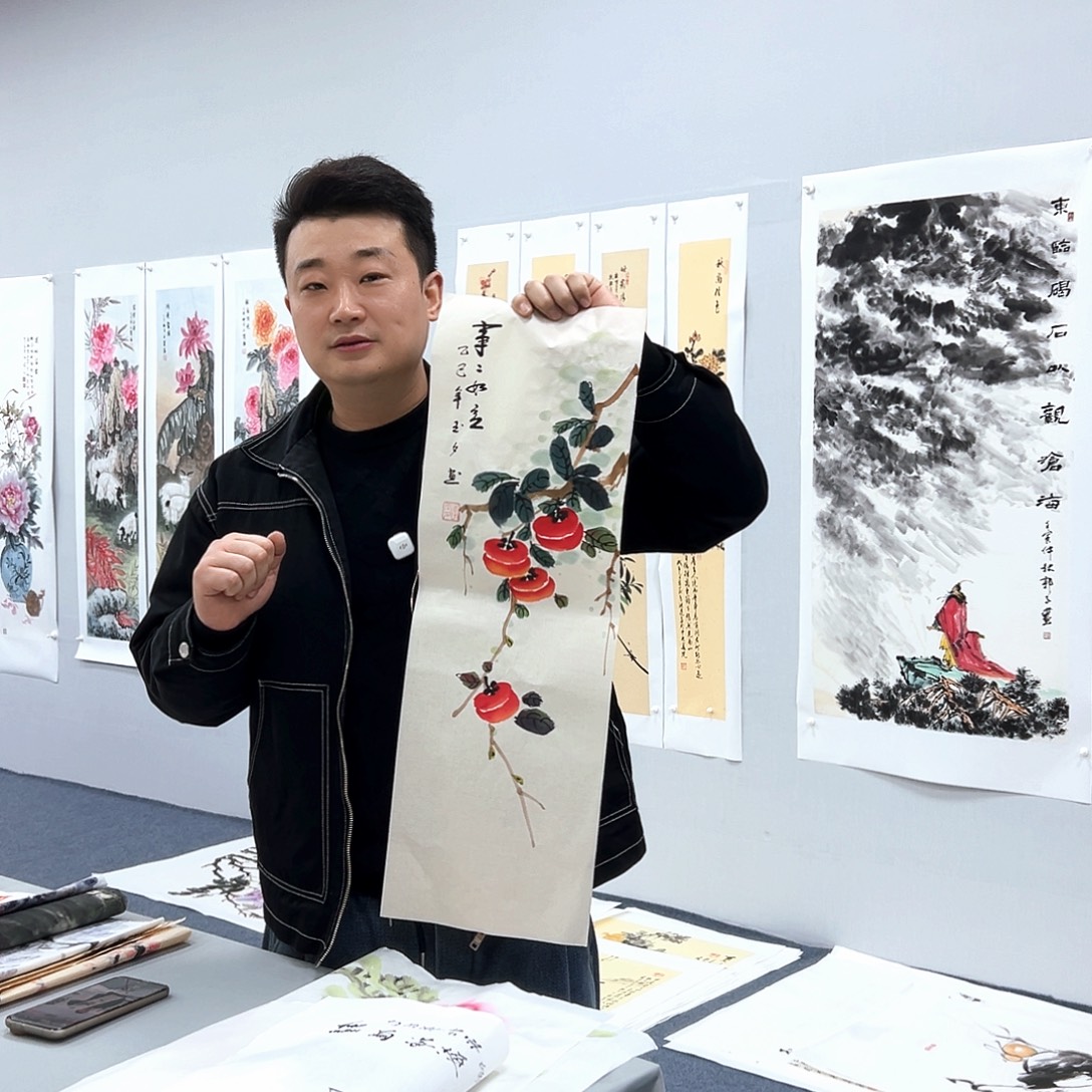 国画国画作品宣纸纯手绘