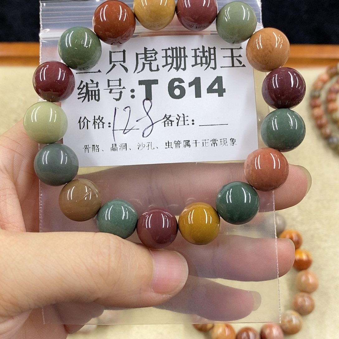 硅化珊瑚（珊瑚玉）1未镶嵌女*