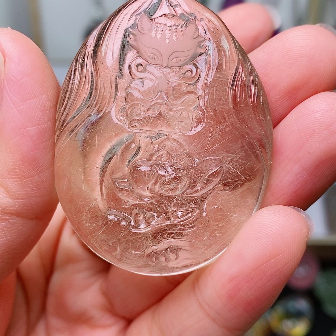 水晶吊坠(赠链)未镶嵌