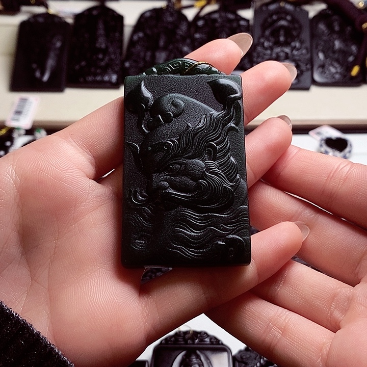 天然缅料A货钟馗1235