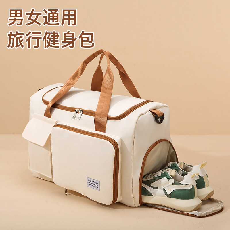 爆款2025新款男女款斜挎包学生大容量短途手提行李运动健身旅行包