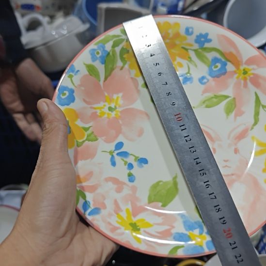 瓷盘陶瓷餐具杯碗盘微瑕介意慎拍