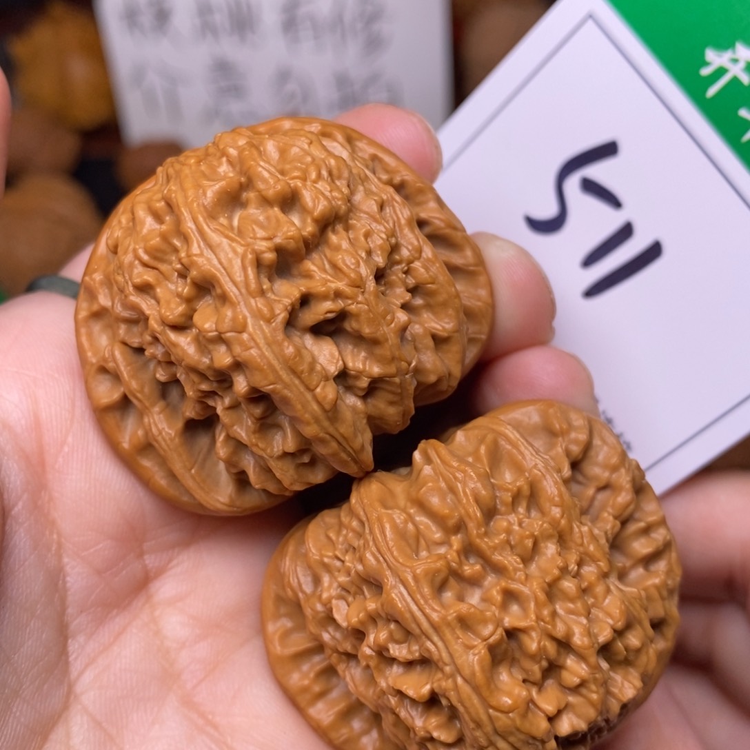 把件文玩核桃511白狮子4.2