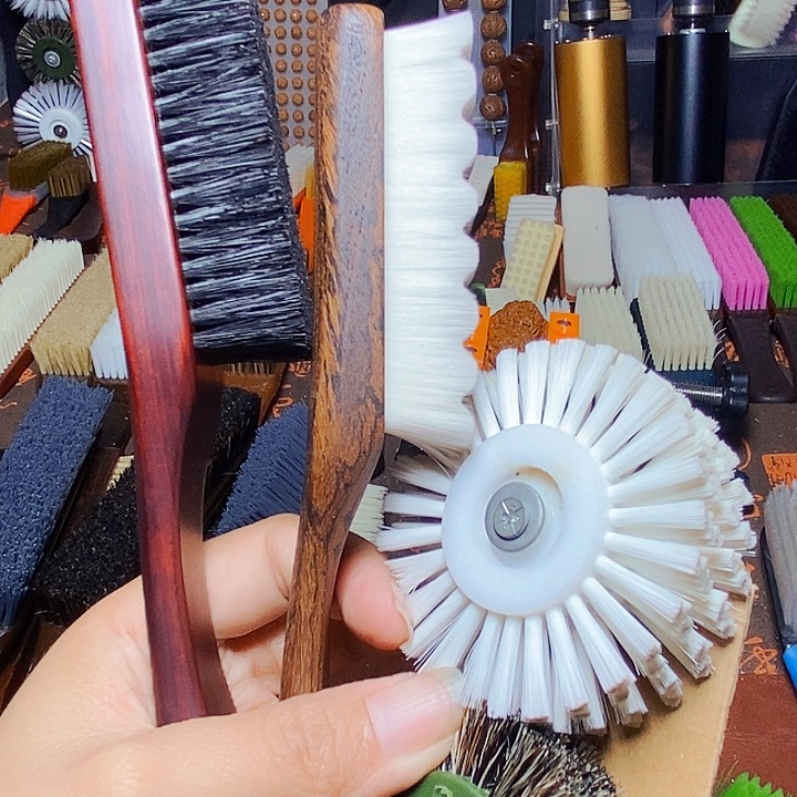 阿***杜红木黑马➕木柄万毛➕碟形万毛