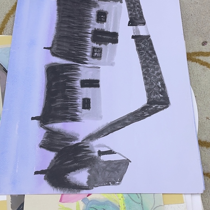 国画软卡软卡作品艺