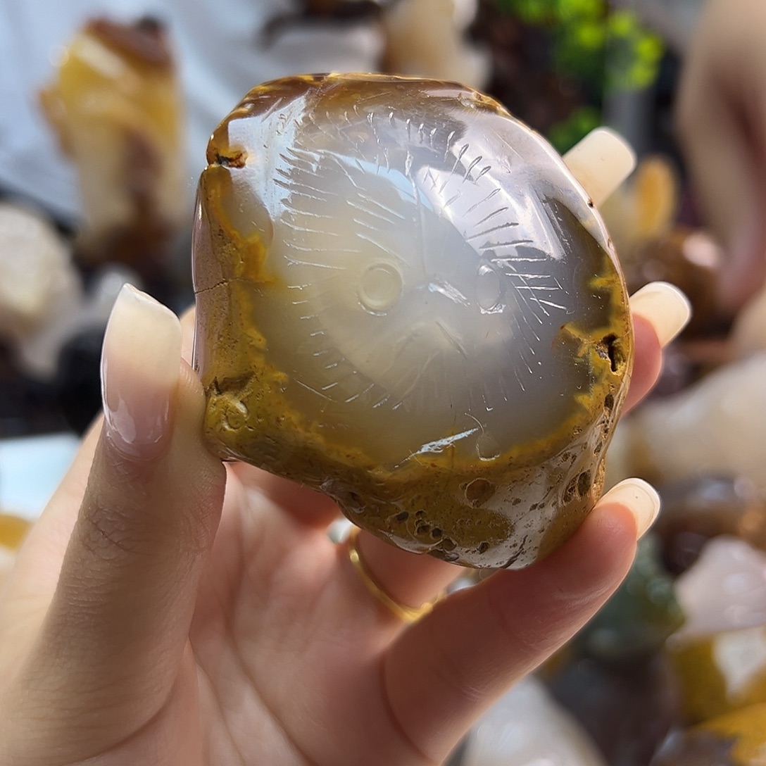玛瑙/玉髓未镶嵌颈饰
