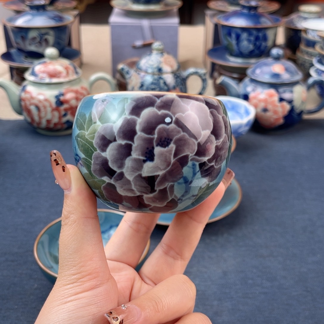 杯景德镇陶瓷杯子