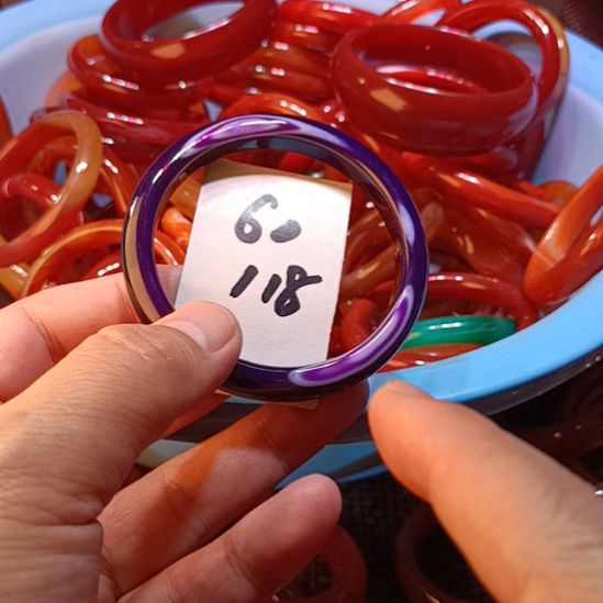 玛瑙/玉髓未镶嵌手镯