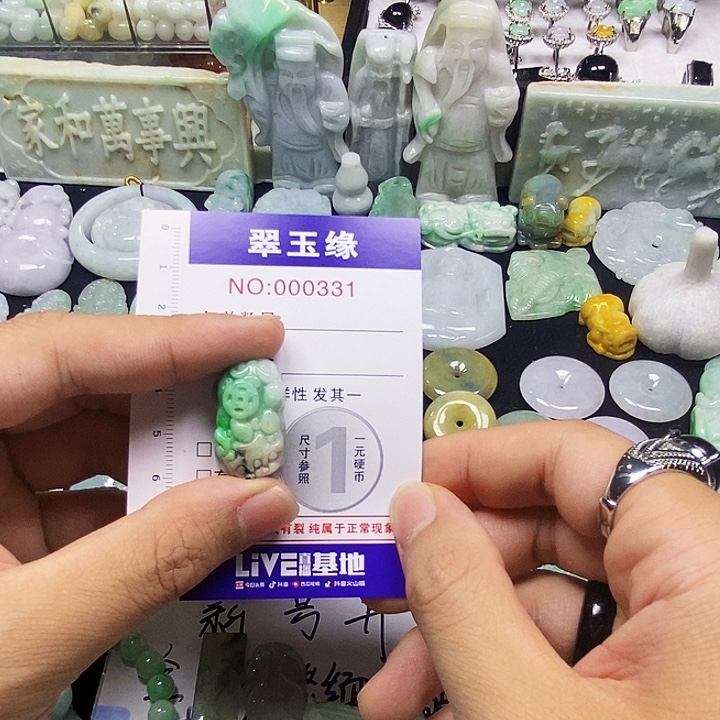 始****翡翠未镶嵌颈饰翡翠