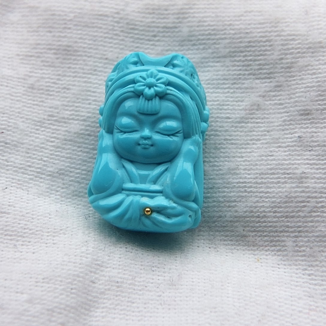 绿松石颈饰未镶嵌幸**神