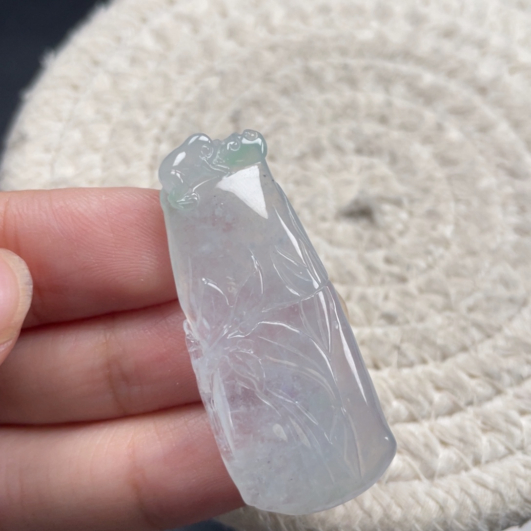 翡翠未镶嵌颈饰天然A货缅甸翡翠