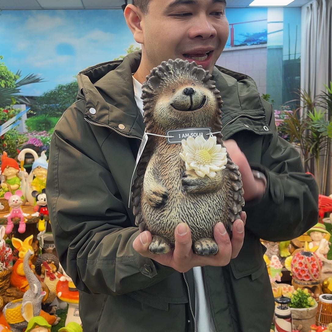 红陶花园庭院摆件&000&