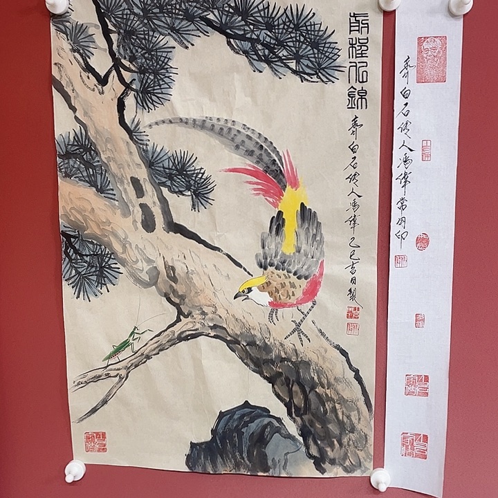 国画冯老师手绘作品