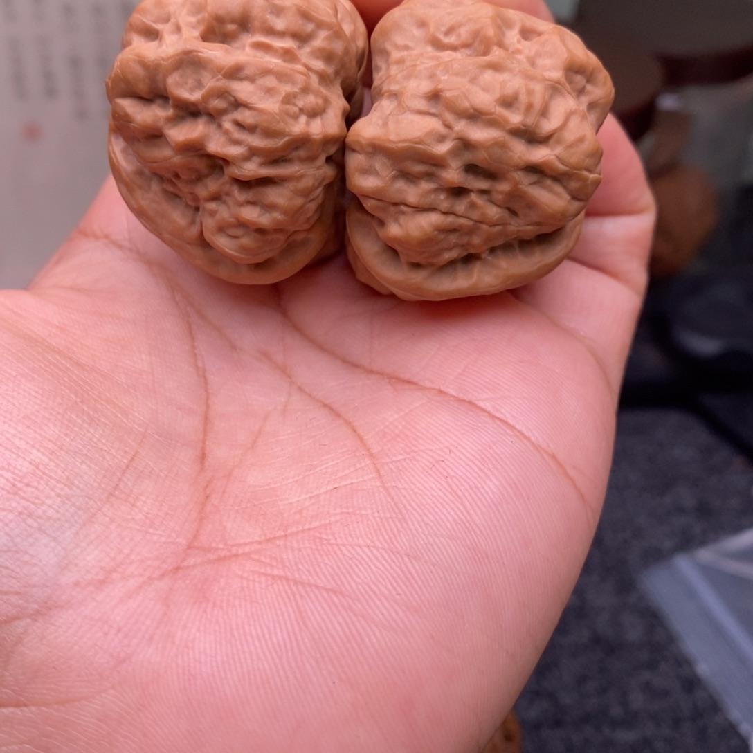文玩核桃把件37蛤蟆头