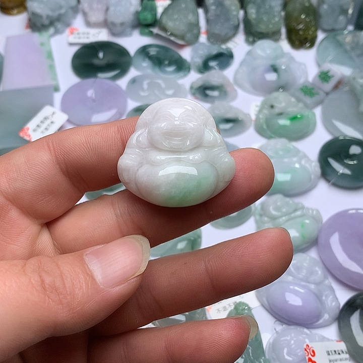 翡翠未镶嵌颈饰天然翡翠