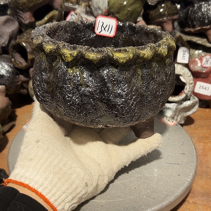 粗陶花盆制作就这样了么，