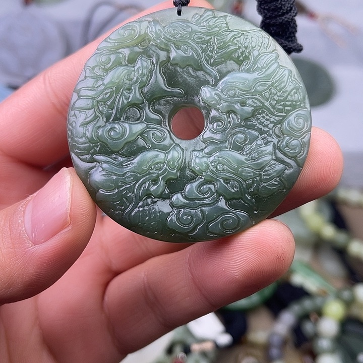 和田玉吊坠(不含链)未镶嵌