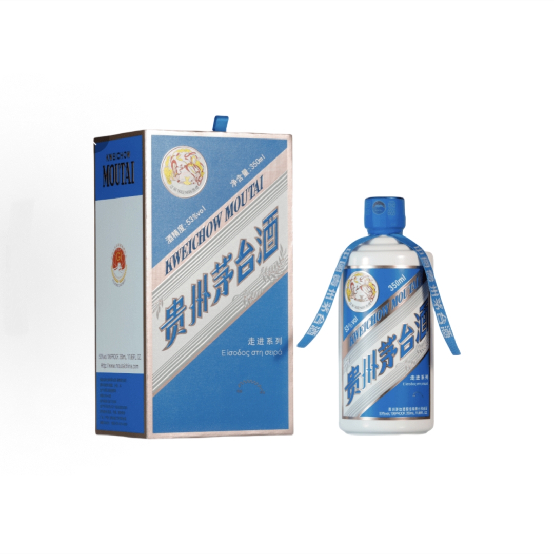 KWEICHOW MOUTAI/贵州茅台53度350ml 走进系列希腊酱香型白酒53度