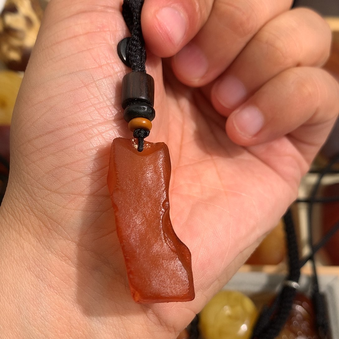 蜜蜡裸石未镶嵌你