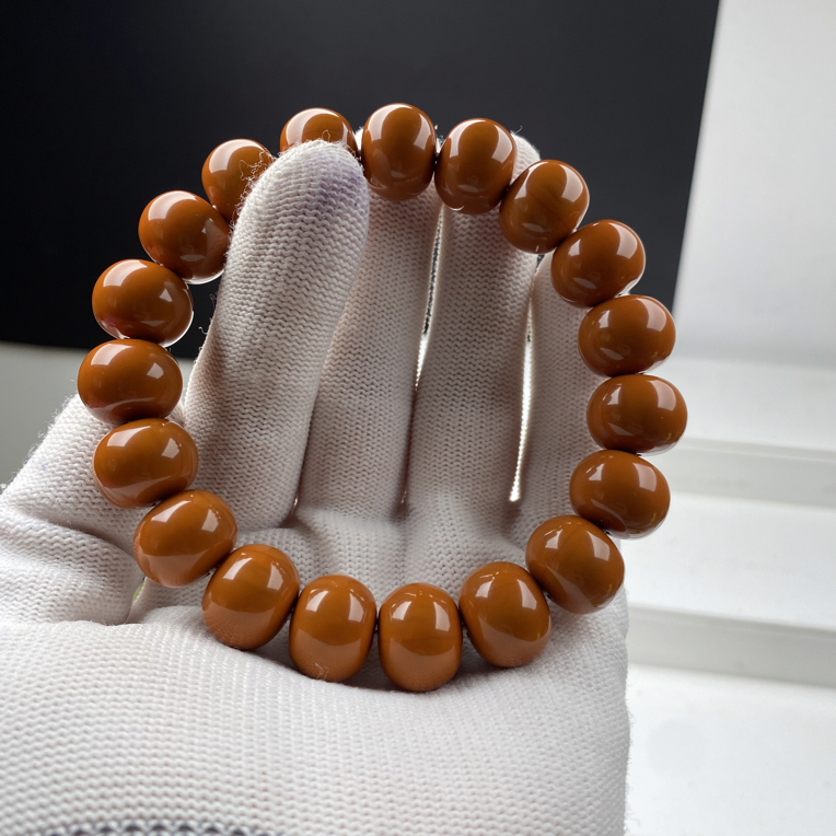 聚宝盆料高油高密精工打磨算盘珠尺寸15左右