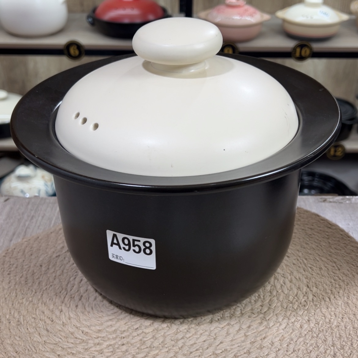 【闪购商品】4.5升砂锅微瑕疵品958