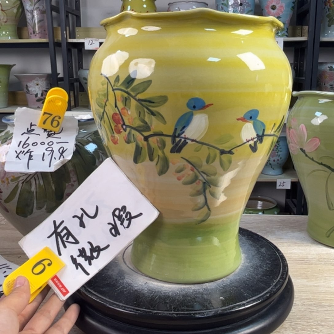 罐1tc景德鎮陶瓷花盆