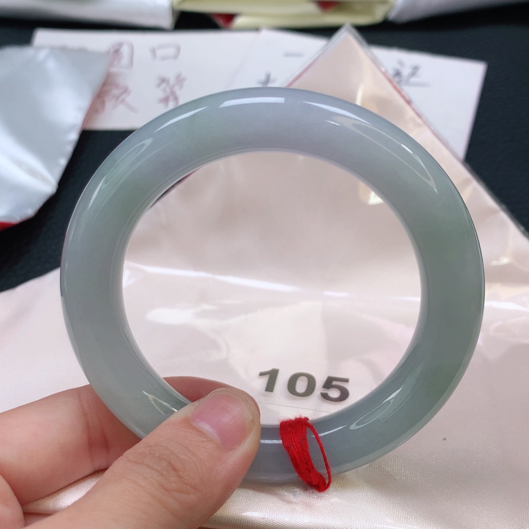 翡翠手镯未镶嵌翡翠手镯55.5