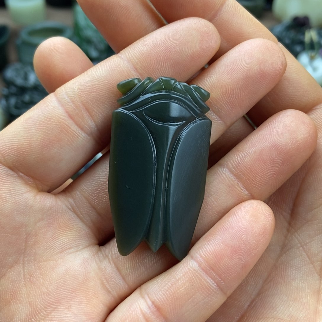 和田玉挂件未镶嵌