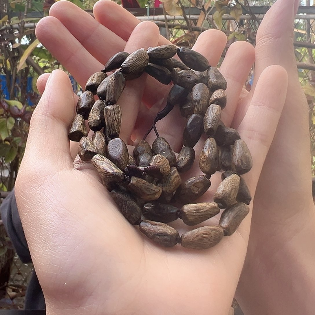 沉香手串温*沉水浮树丁张勺子原母树多样性发货一条20克
