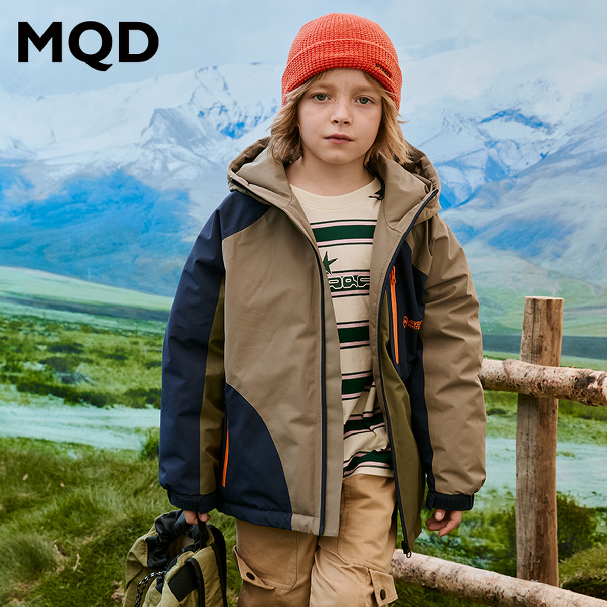 【户外极寒羽绒服】MQD冬新品户外工装风加厚保暖羽绒服DC4411315