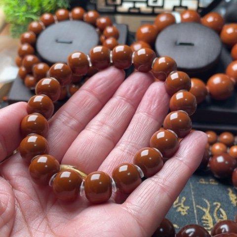 港***湾手串/手链橄榄核橄榄1.3